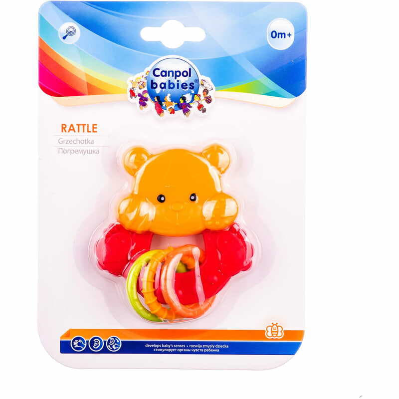*Погремушка Canpol корова/лягушка/мишка