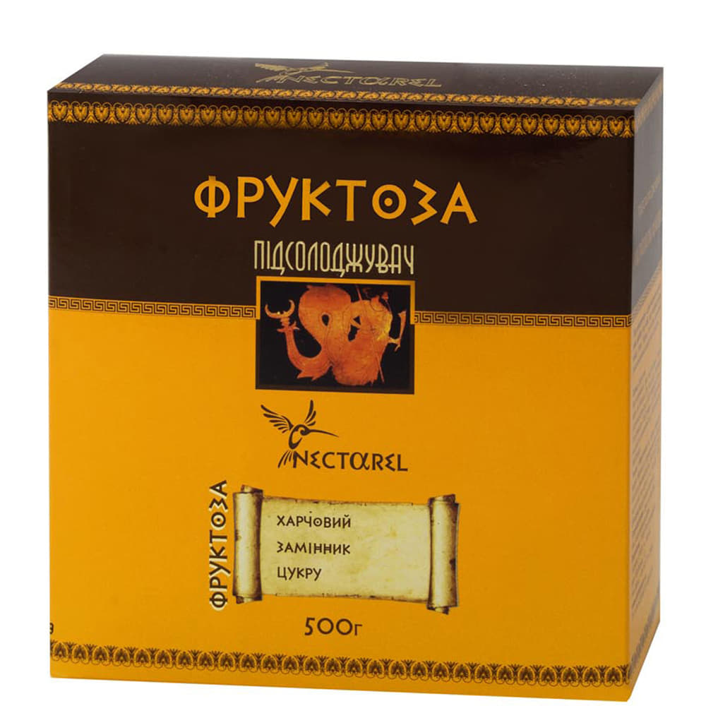 *Замінник цукру Ультрасластин Фруктоза 500г