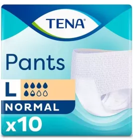 *Трусики-подгузники TENA для взрослых Pants Normal Large №10