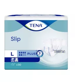 Подгузники TENA для взрослых Slip Plus Large 92-144 см №1 30 шт