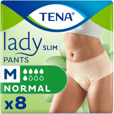 *Трусики-підгузки TENA Lady Slim Pants Normal Medium №8 (creme)