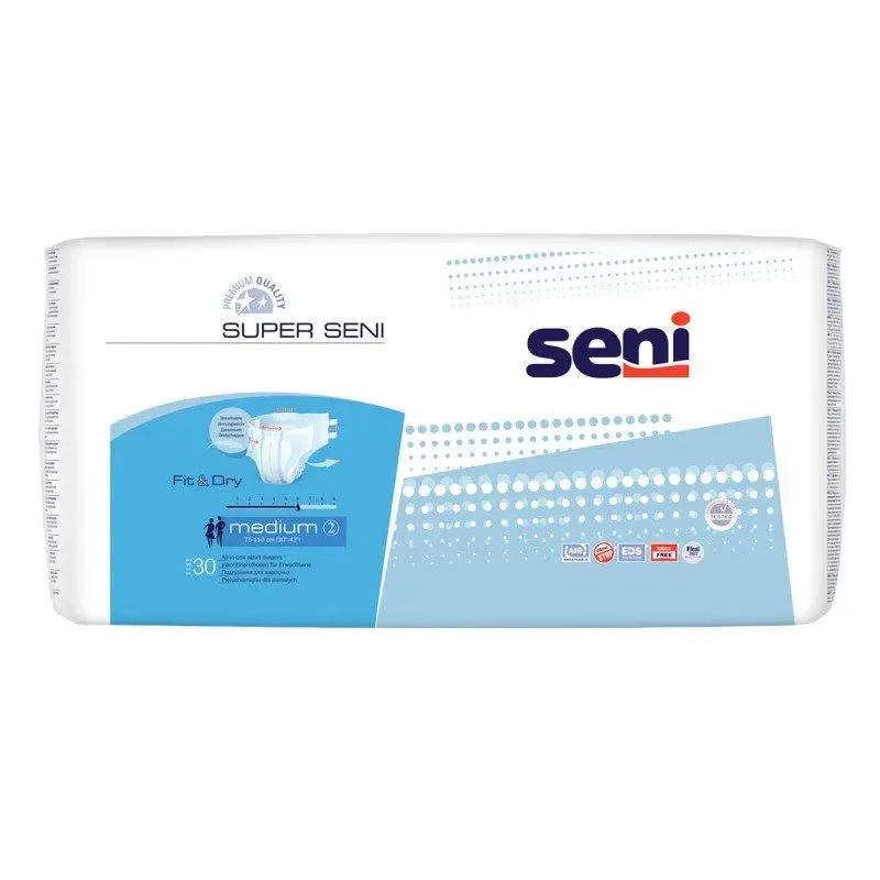 Підгузники для дорослих SENI SUPER  75-110см №1 medium (30)