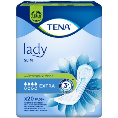 Урологические прокладки TENA Lady Extra/Slim №20 Урологические прокладки TENA Lady Extra/Slim №20