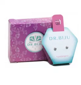 Сережки Dr.Biju Сіріус 3,3мм Кришталь