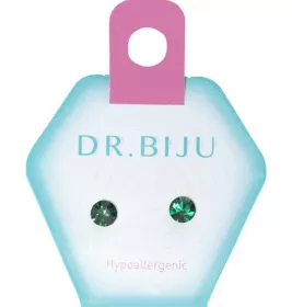 Сережки Dr.Biju Сіріус 5,3мм Емеральд
