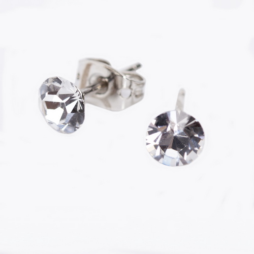 Сережки Dr.Biju Сириус 5,3мм Кристалл