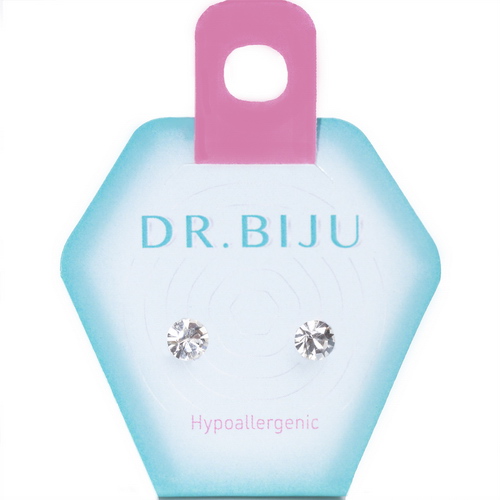 Сережки Dr.Biju Сіріус 5,3мм Кришталь