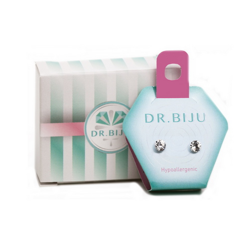 Сережки Dr.Biju Сіріус 5,3мм Кришталь