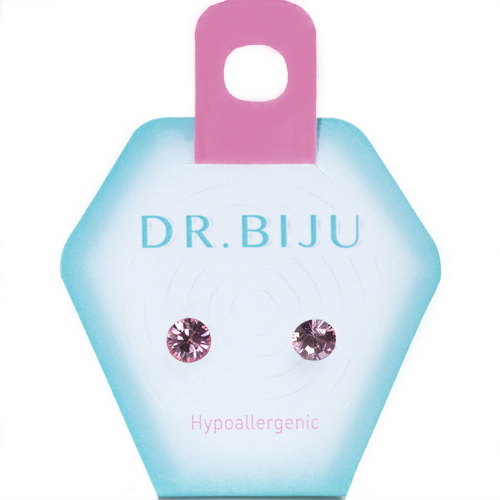 Сережки Dr.Biju Сириус 5,3мм Нежная Роза Сережки Dr.Biju Сириус 5,3мм Нежная Роза
