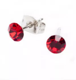 *Сережки Dr.Biju Сіріус 5,3мм Світлий сіам