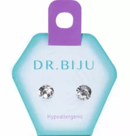 Сережки Dr.Biju Сириус 7,1мм Кристалл