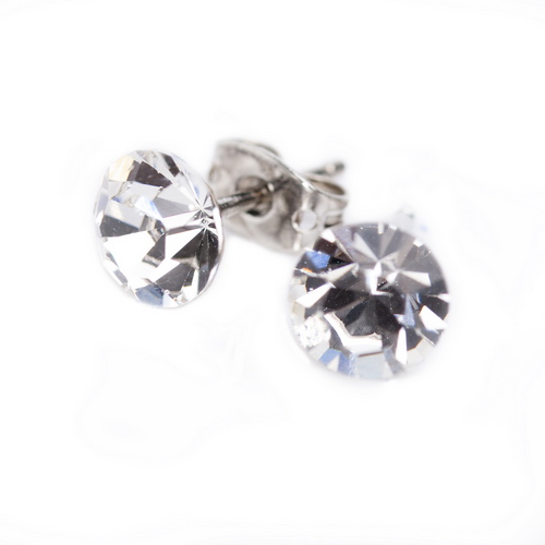 Сережки Dr.Biju Сіріус 7,1мм Кришталь