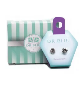 Сережки Dr.Biju Сіріус 7,1мм Кришталь