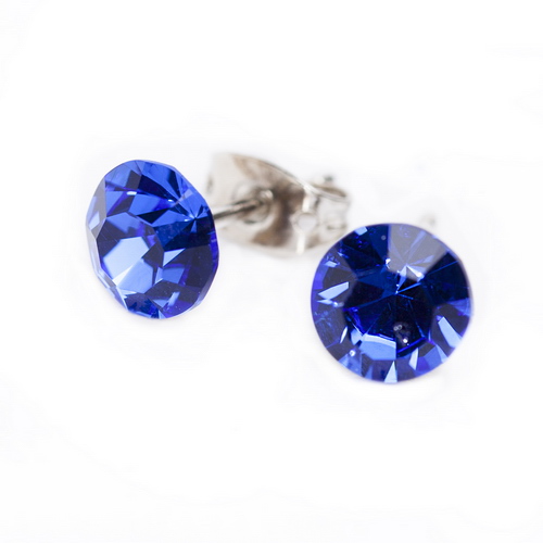 Сережки Dr.Biju Сириус 7,1мм Сапфир