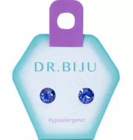 Сережки Dr.Biju Сириус 7,1мм Сапфир