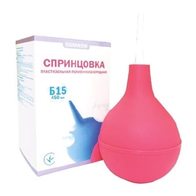 Спринцівка Поліком з тв. наконечником Б15 450мл