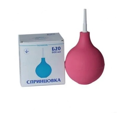 Спринцівка Поліком з тв. наконечником Б20 600мл