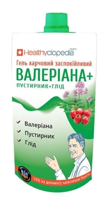 *Гель харчовий Заспокійливий (валеріана+пустирник+глод) Морана 120 мл