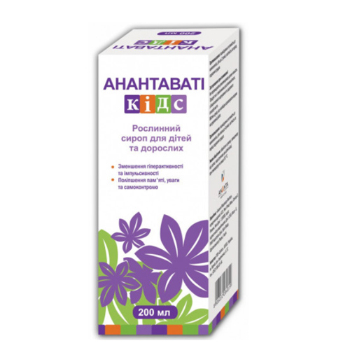 Анантаваті Кидс сироп фл. 200мл