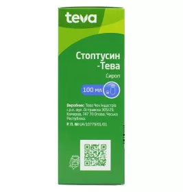 Стоптуссин-Тева сироп по 100 мл во флаконе 1 шт.