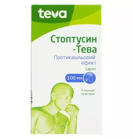 Стоптусин-Тева сироп по 100 мл у флаконі 1 шт.