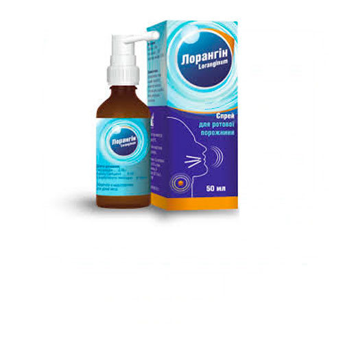 Лорангін спрей по 50 мл у флаконі 1 шт. - Мікрофарм