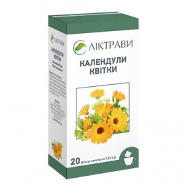 Календулы цветы по 1.5 г в фильтр-пакетиках 20 шт. - Лектравы