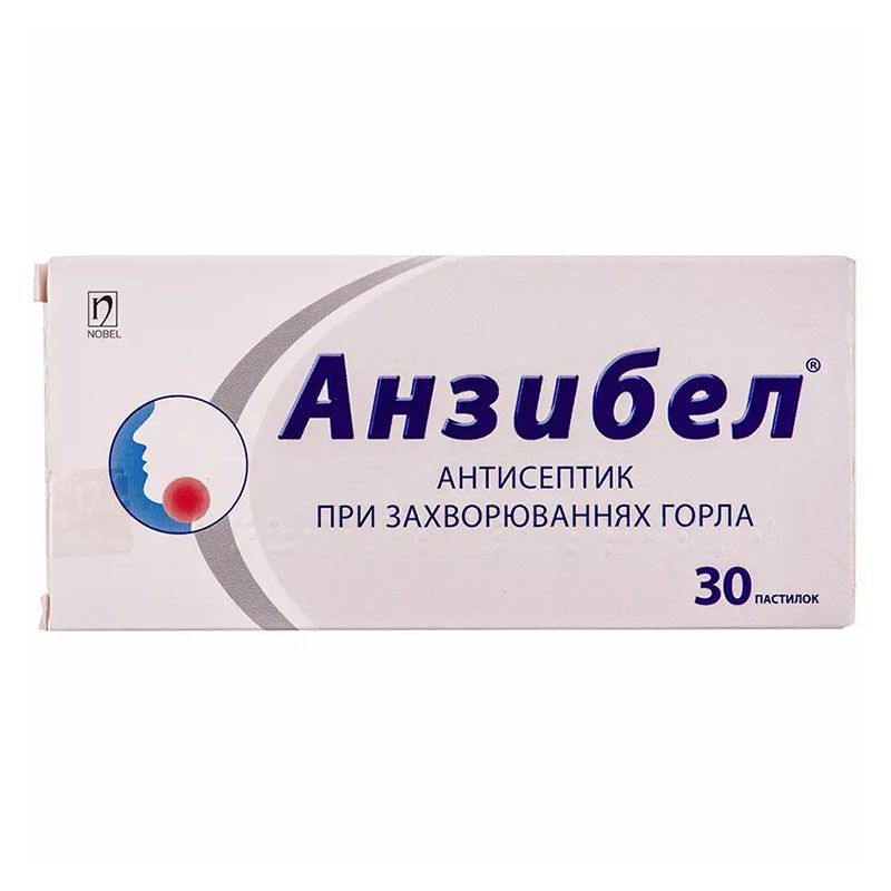Анзибел пастилки 30 шт. (10х3) Анзибел пастилки 30 шт. (10х3)