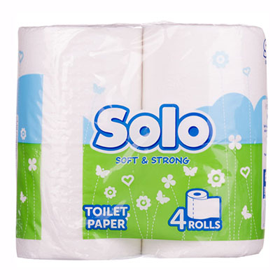 *Папір туалетний Solo №4