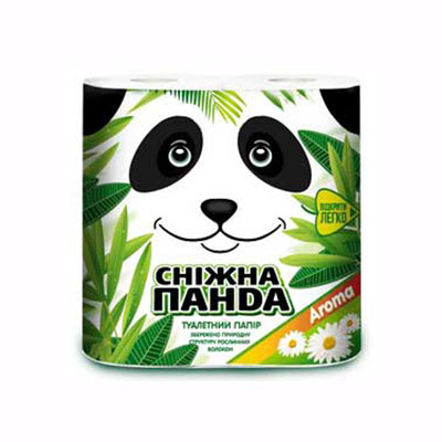 *Папір туалетний Сніжна Панда Арома №4