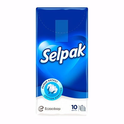 *Платочки Selpak носовые синие *Платочки Selpak носовые синие