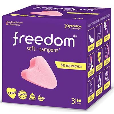 *Тампоны Freedom mini №3 *Тампоны Freedom mini №3