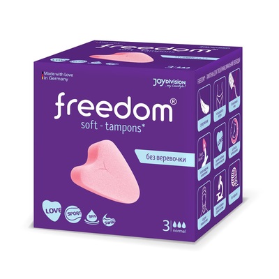*Тампоны Freedom normal №3 *Тампоны Freedom normal №3