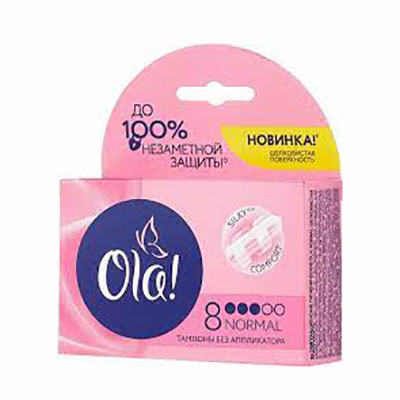 *Г Ola07 тампоны Normal №8 *Г Ola07 тампоны Normal №8