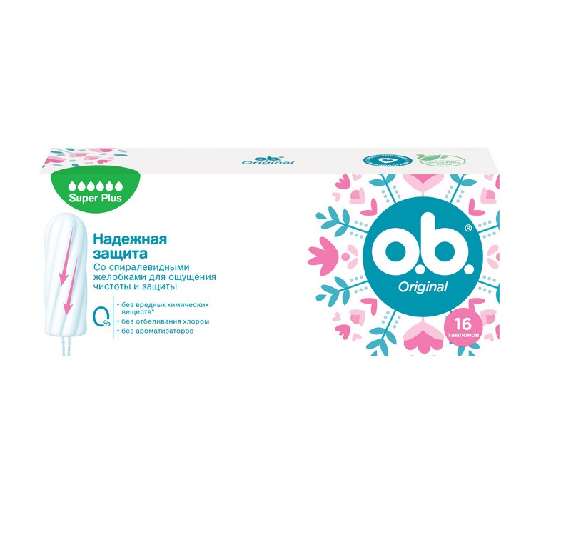 Тампони O.b. Original Super Plus №16