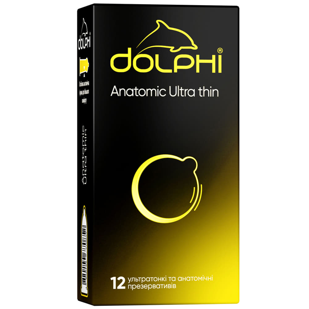 Презервативи Dolphi Anatomic анатомічні №12