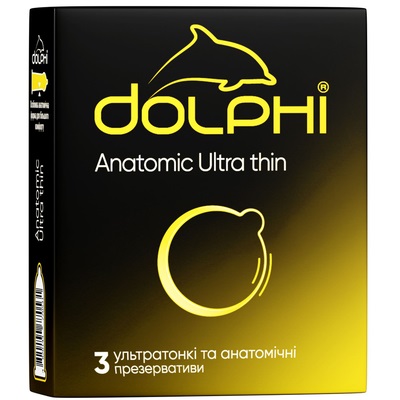 Презервативи Dolphi Anatomic анатомічні №3