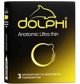 Презервативи Dolphi Anatomic анатомічні №3