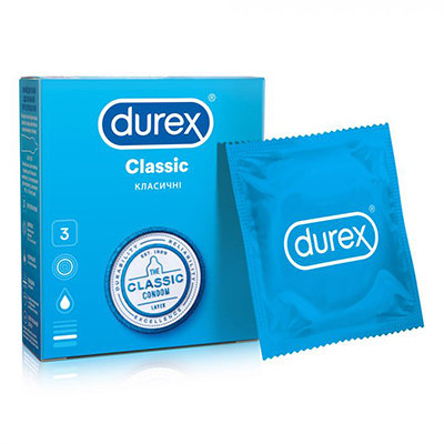Презервативи Durex Classic класичні №3