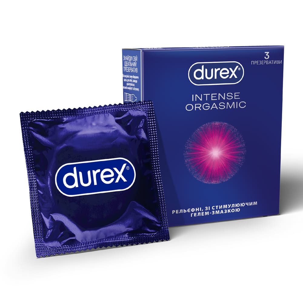 Презервативы Durex Intense Orgasmic №3