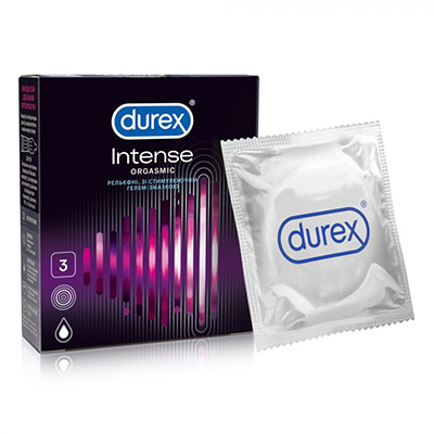 Презервативы Durex Intense Orgasmic №3 Презервативы Durex Intense Orgasmic №3