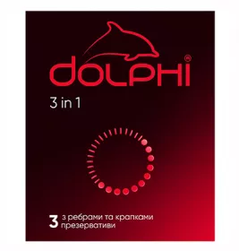 *Презервативы Dolphi три в одном №3