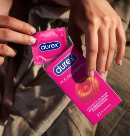 Презервативы Durex Pleasuremax рельефные №12