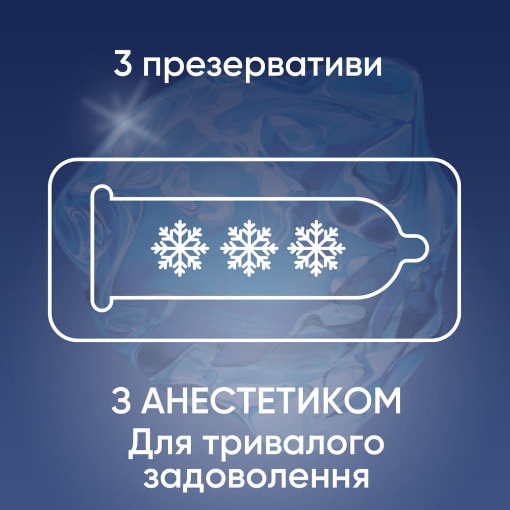 Презервативы Contex Long Love с анестетиком №3