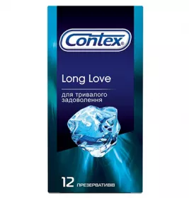 Презервативы Contex Long Love с анестетиком №12