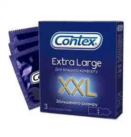 Презервативы Contex Extra Large увеличенные №3