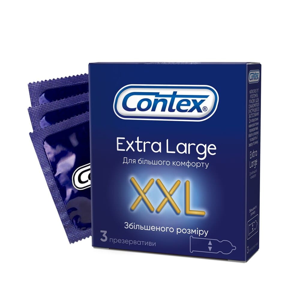 Презервативи Contex Extra Large збільшені №3