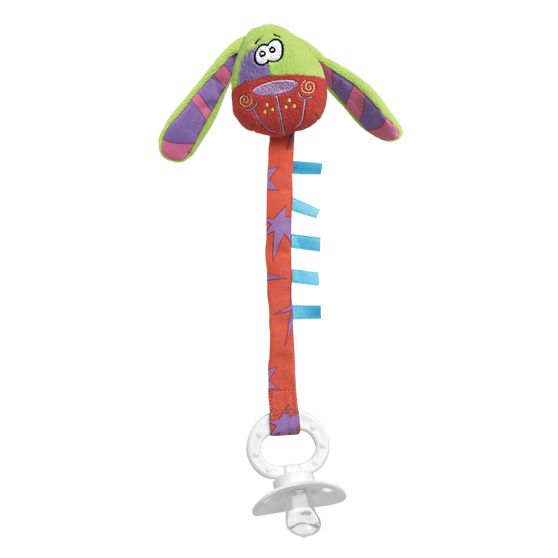 *Держатель Playgro Клипса держатель для соски Щенок *Держатель Playgro Клипса держатель для соски Щенок