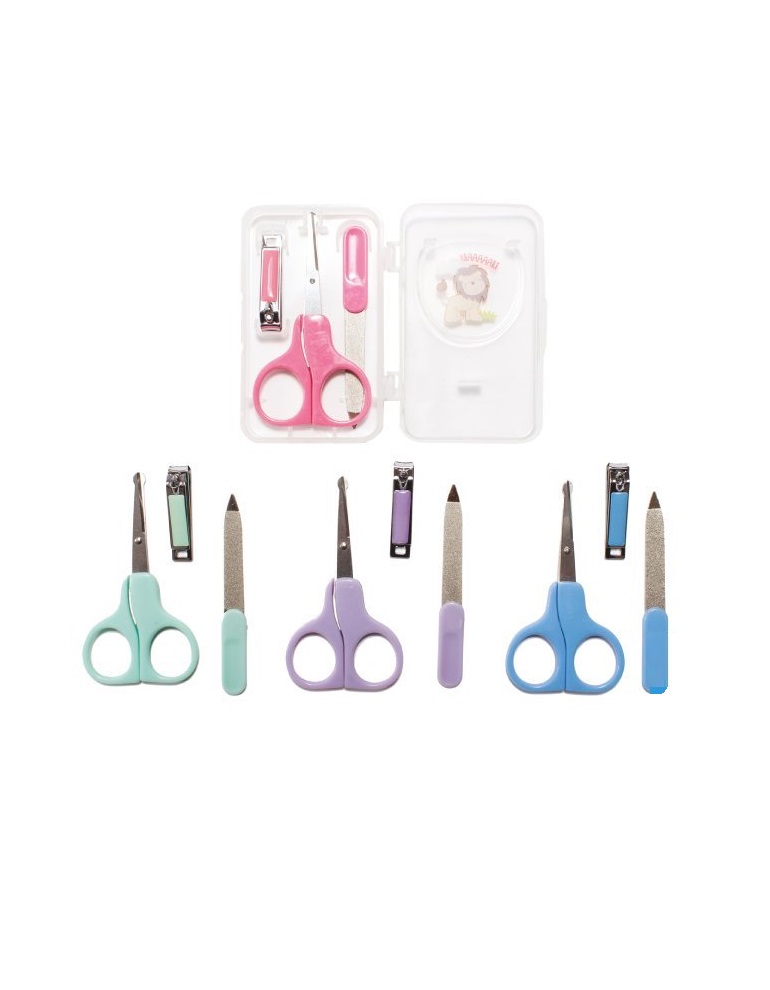 Набір Lindo Манікюрний (ножиці, пилочка, щипчики)