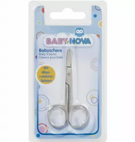 *Ножницы Baby-nova 33337 заточенные от 1 мес